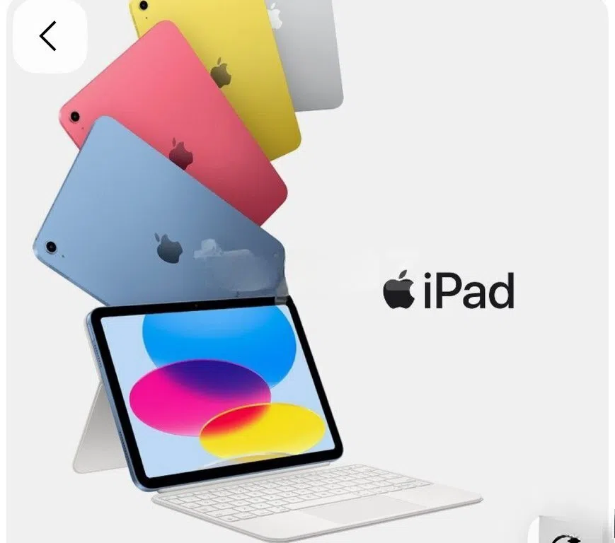 Apple markalı planşet, Mavi rəng