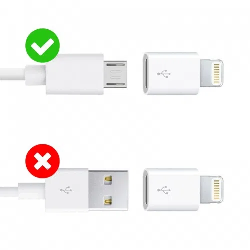 8 Pin Converter Adapter Apple iPhone — şəkil 3