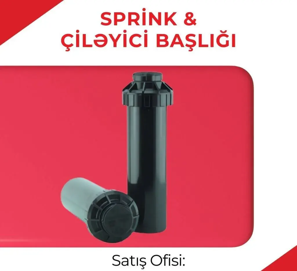 Sprink / Çiləyici Başlığı Satılır - Tenderyard