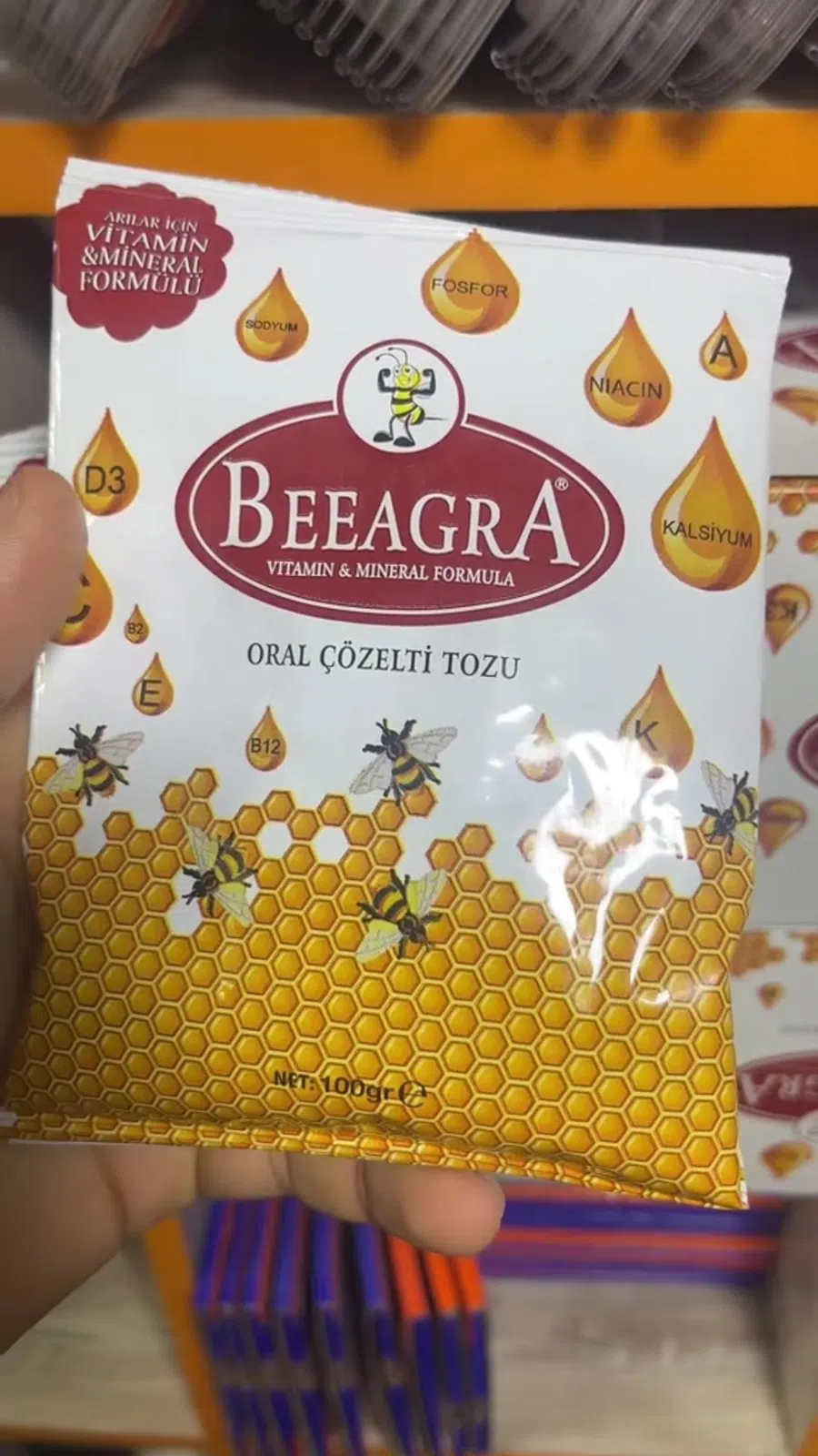 Arı vitaminləri, arı ailələri üçün qida əlavəsi — şəkil 14