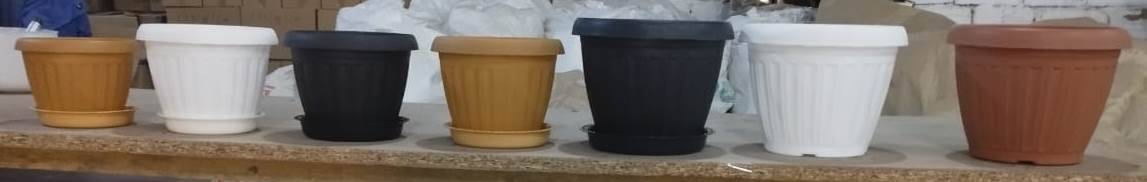 Plastik gül dibçəkləri — şəkil 4