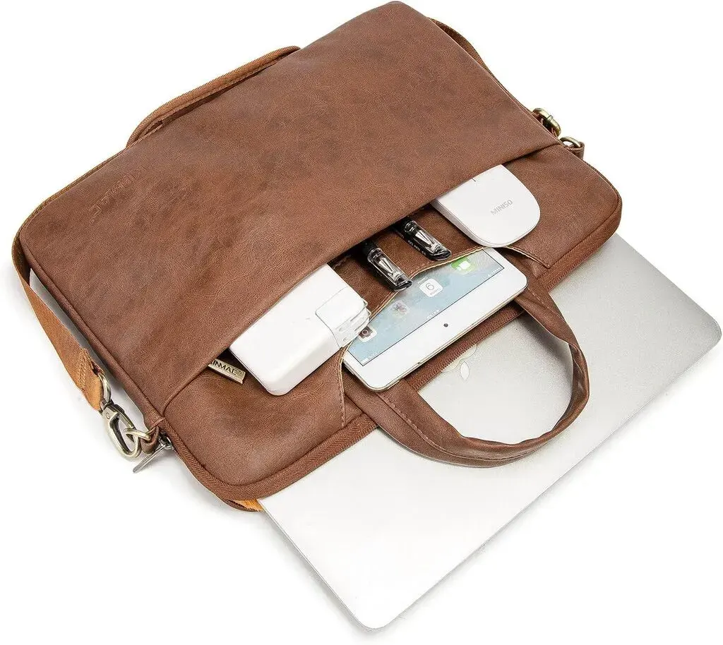 Laptop çantası Qəhvəyi rəng