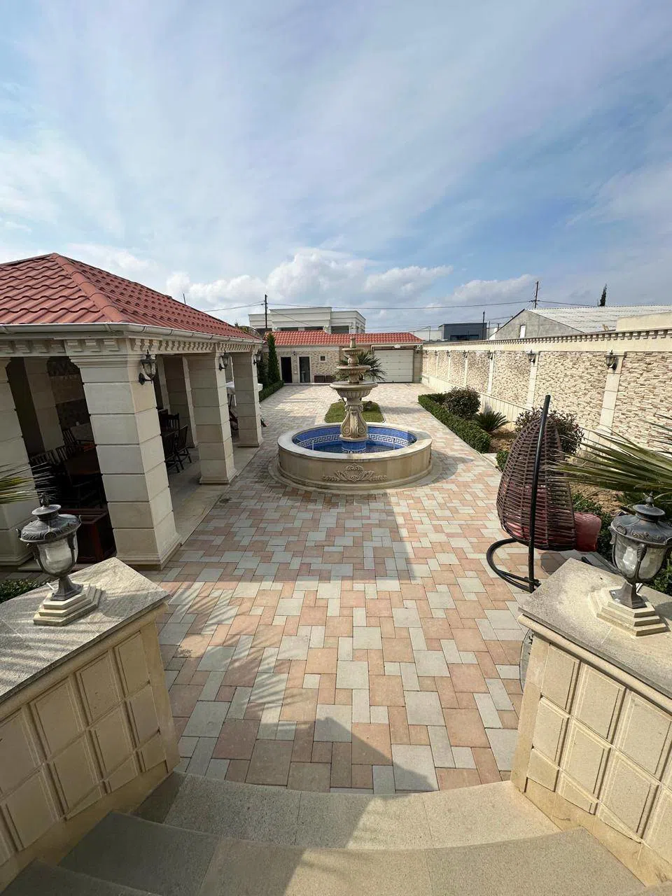 4 otaqlı villa 160 m² - 7 sot torpaq sahəsində satılır — şəkil 17