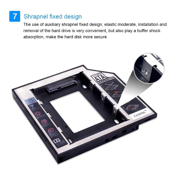 HDD Caddy 12.7mm — şəkil 10