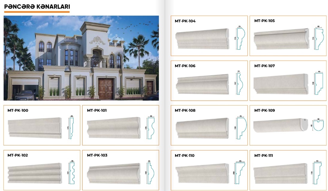 EPS window sill/trim - Tenderyard