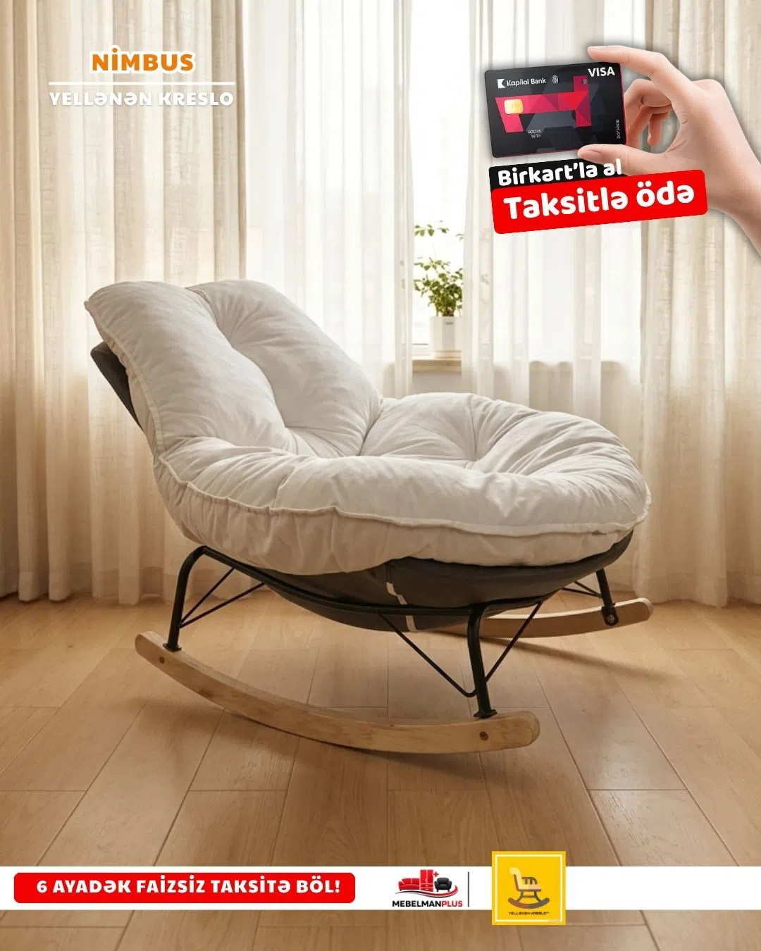 Şezlong Şəffaf rəng