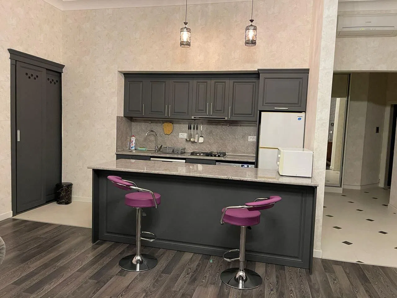 2 otaqlı mənzil 60 m² kirayə verilir — şəkil 6