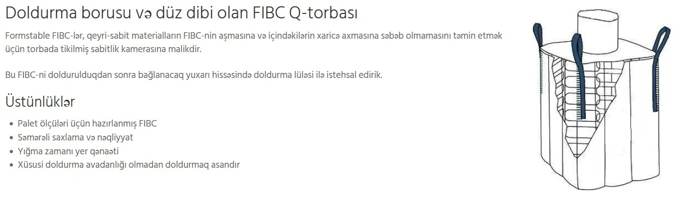 Big Bag (FIBC) ağır yük çuvalları — şəkil 24