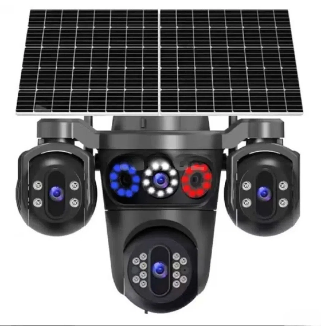 4G Solar Günəş Panelli 4 Kameralı Təhlükəsizlik Sistemi - Tenderyard