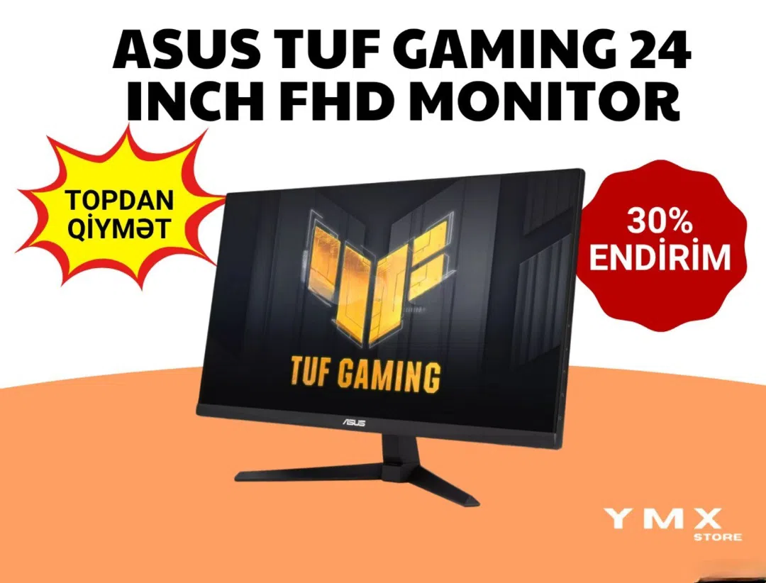 ASUS TUF Gaming VG259Q3A 23.8″ 180Hz Oyun Monitoru - Tenderyard
