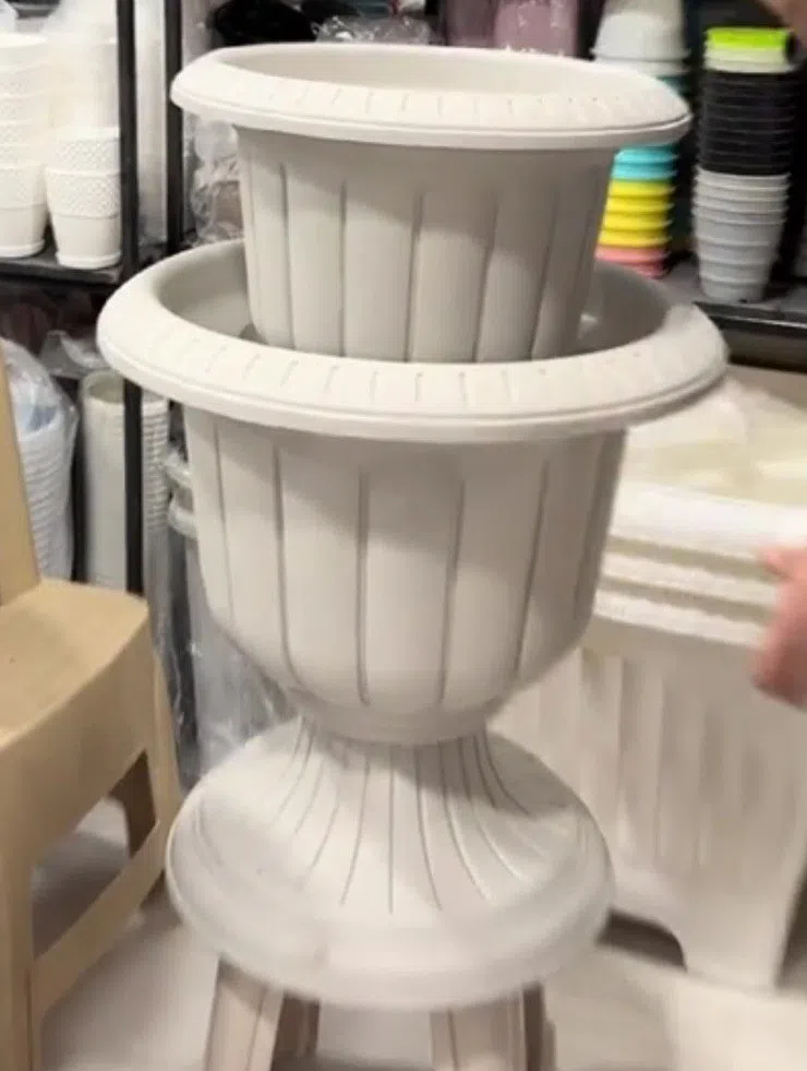 Plastik kubok dibçəklər — şəkil 6
