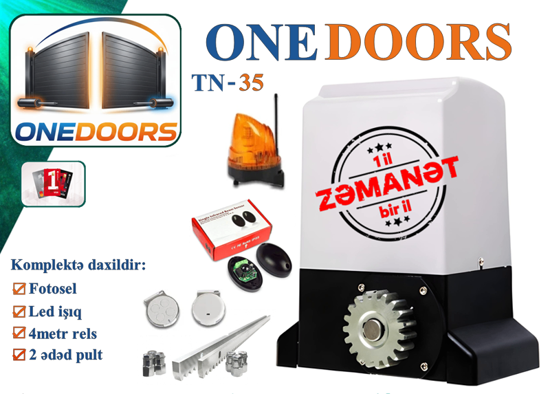 Darvaza mühərrik ONEDOORS TN-35 — şəkil 1