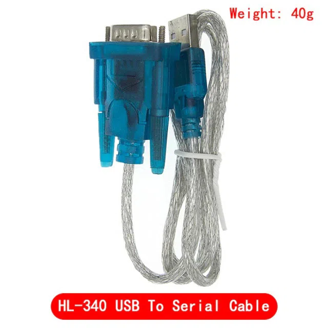 USB to RS232 COM Port Serial PDA 9 pin DB9 Adapter Cable — şəkil 3