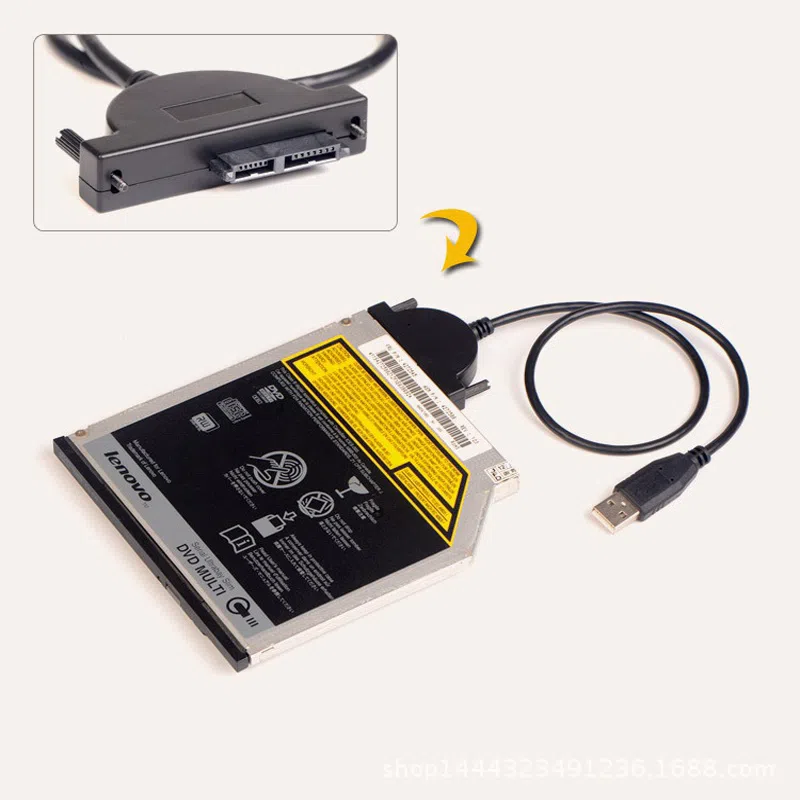 External USB 2.0 DVD RW — şəkil 7