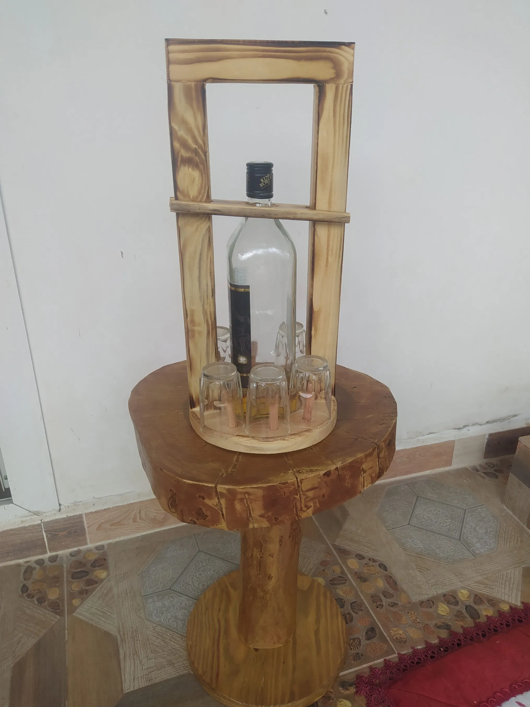 Wooden Drink Stand - Tenderyard