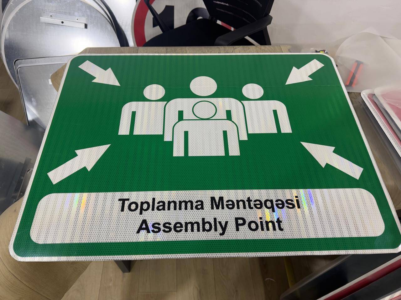 Assembly Point sign - Tenderyard